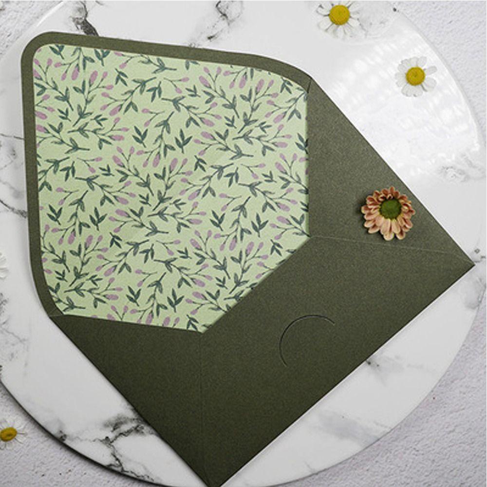 PISTA Set 5 Thiệp Mời Đám Cưới Thiết Kế Mới Họa Tiết Tranh Sơn Dầu Cao Cấp Thời Trang