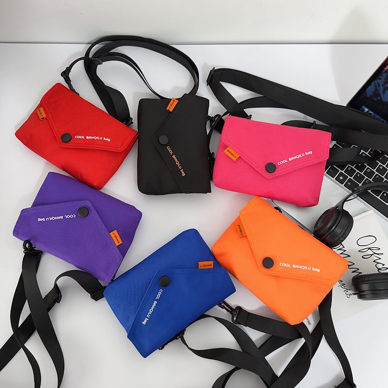 Túi Đeo Chéo Mini Đựng Điện Thoại Phong Cách Thể Thao Đường Phố