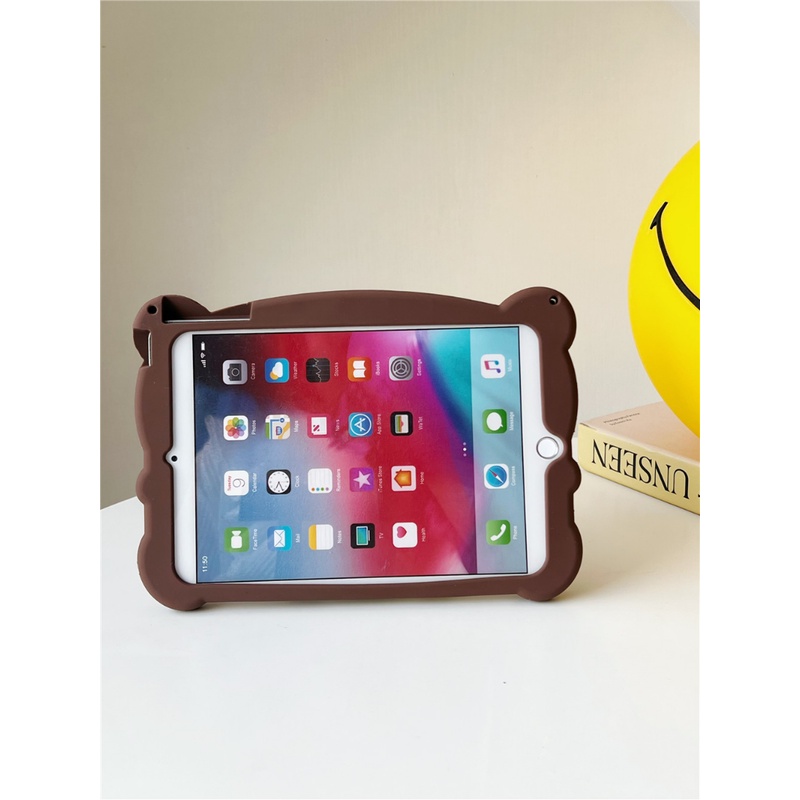 Ốp Máy Tính Bảng Silicon Mềm Có Tay Cầm Cho iPad 10.2 "10.9" MINI / Air 1 2 / Pro 9.7 / Air 4th 5th 6th 7th 8th 9th 10th Gen 2020 2022