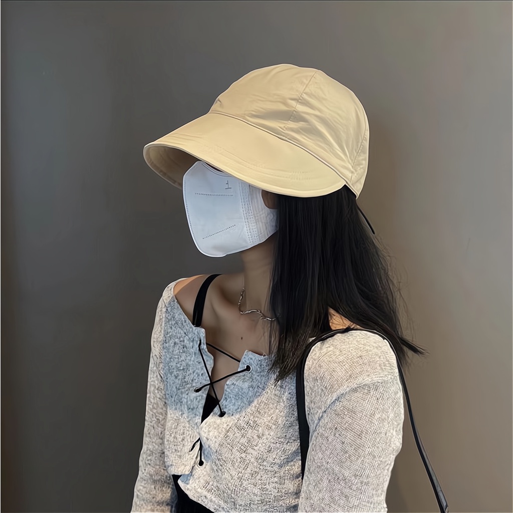 Nón Bucket Chống Nắng Thoáng Khí Thời Trang Mùa Hè Phong Cách Hàn Quốc Cho Nam Và Nữ