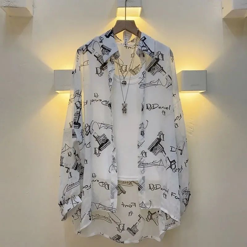 Áo Khoác Cardigan Chiffon Mỏng Tay Dài Chống Nắng Phong Cách Mới 2022 Cho Nữ Phù Hợp Cho Mùa Hè 2023 0759