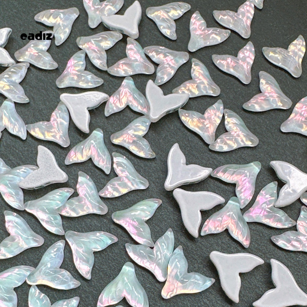 Túi 20 Hạt Cườm Hình Đuôi Cá Ba Chiều Đính Đá Trang Trí Móng Nghệ Thuật