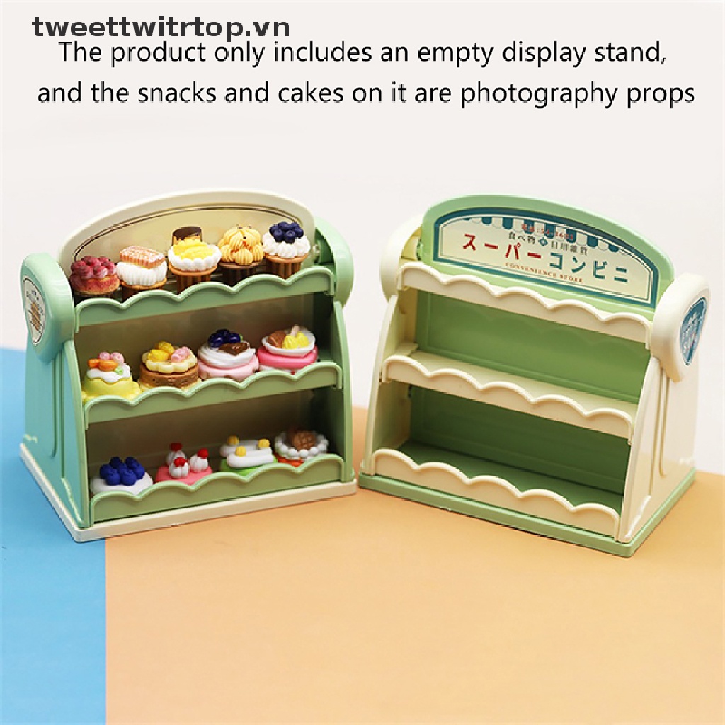 Kệ Trưng Bày Món Tráng Miệng 1: 12 Cho Nhà Búp Bê