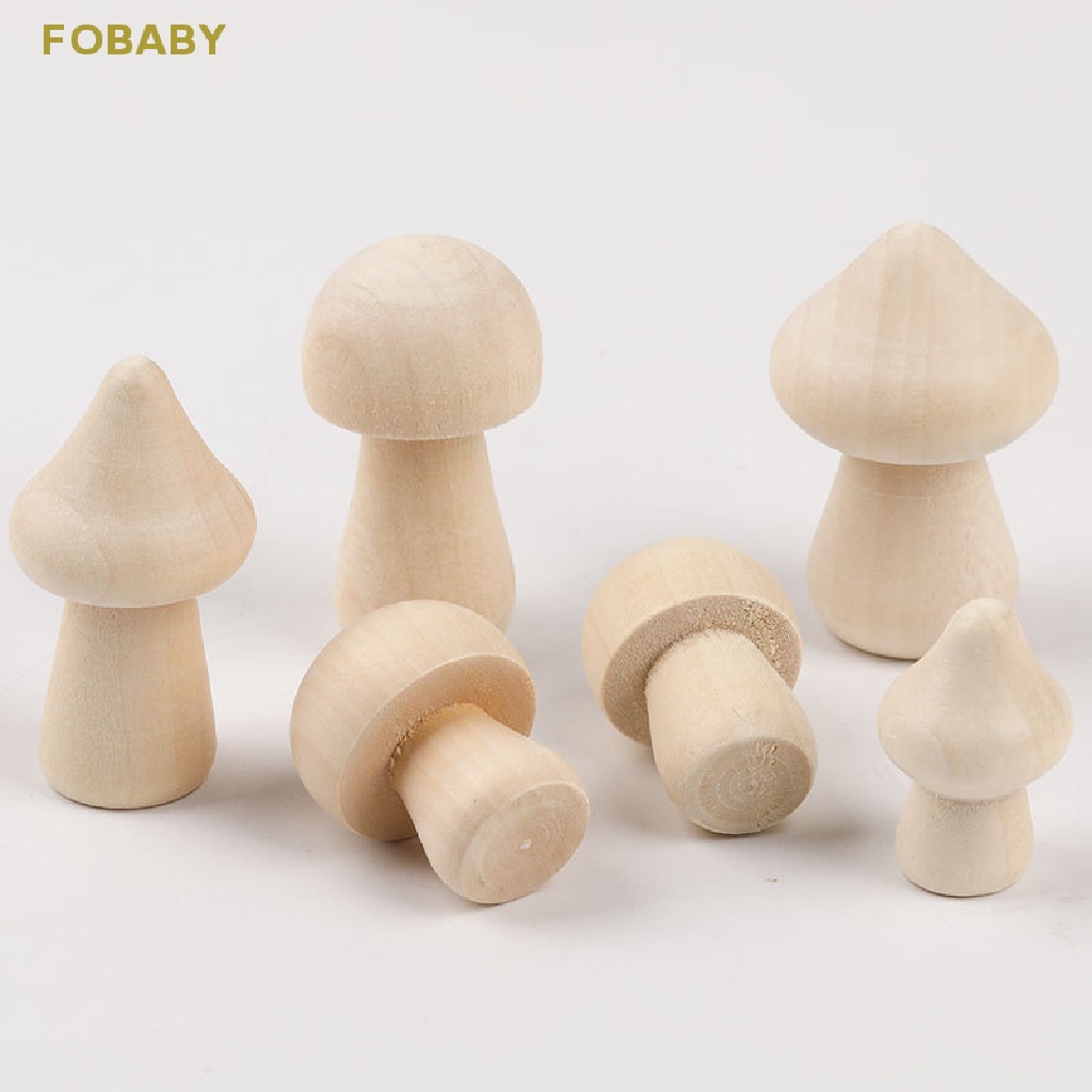 Fobaby Nấm Nhỏ Sáng Tạo Tự Vẽ Thủ Công Chưa Hoàn Thành Trang Trí Nội Thất