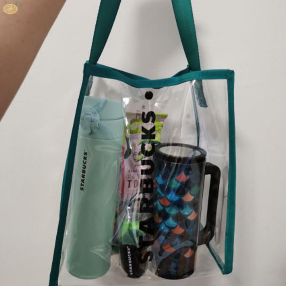 Lunch Bag Handbag Reusable Starbucks Waterproof Women\'s Bags Annivesery