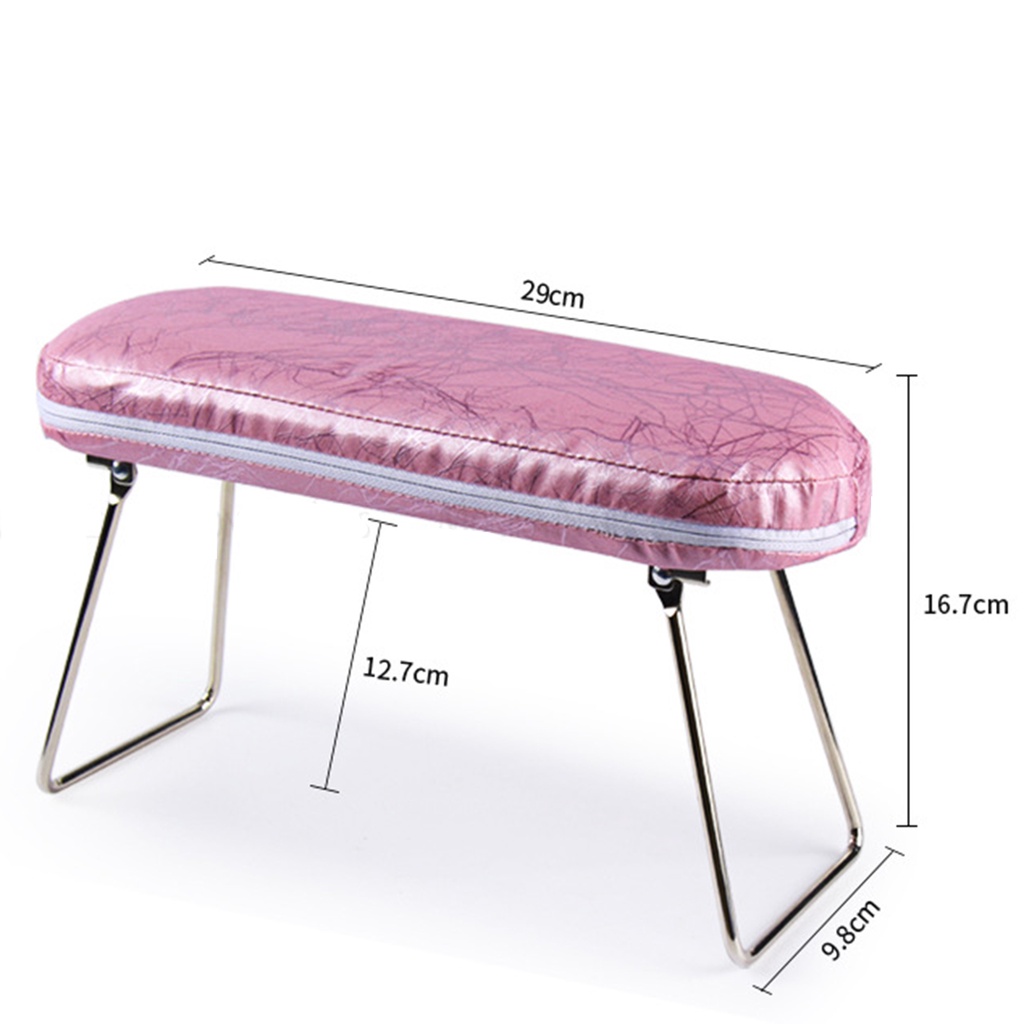 Gối Kê Tay Bằng Da Giả Chống Nước Ổn Định Hỗ Trợ Làm Móng Cho Salon
