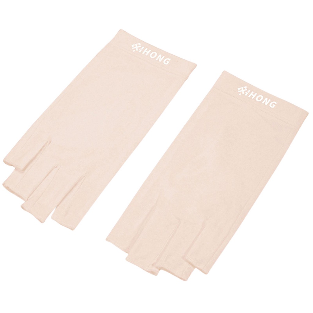 Ygt Găng Tay Chống Nắng Hở Ngón Thoáng Khí Cho Nữ