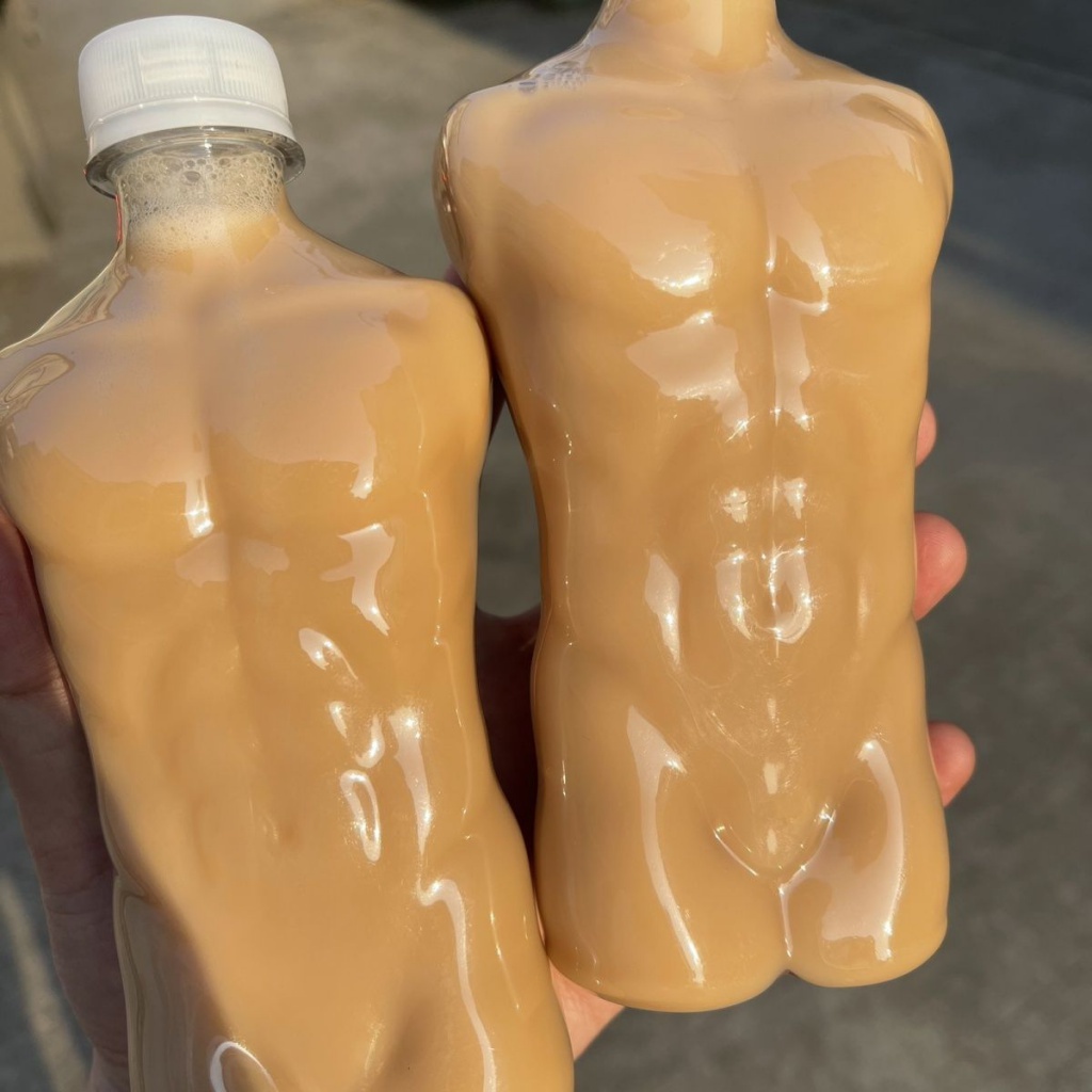 Bình Uống Nước Hình Cơ Bắp Bạn Trai / Bạn Gái colleague classmate classmate cxblinghun01. my41 Vui Nhộn Sáng Tạo