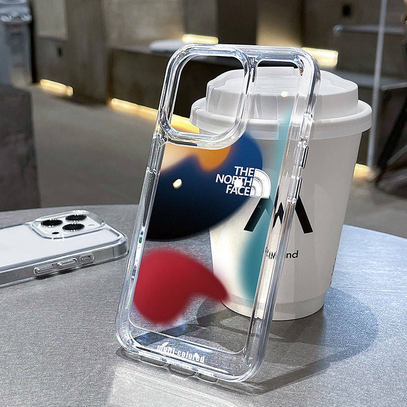 Xiaohongshu Simple Colorful Apple 13 Phone Case Iphone14promax11/12xs Trendy Xr78plus 4hux