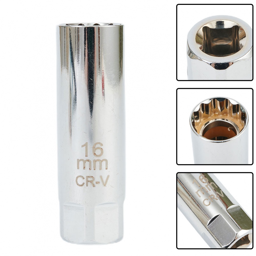 1 Cờ Lê 12 Điểm 14mm / 16mm 3 / 8 Inch Cho Xe Hơi