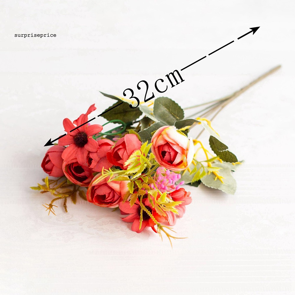 1 Bó Hoa Nhân Tạo Trang Trí Tiệc Cưới / Nhà Ở / Văn Phòng