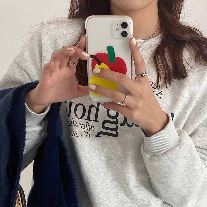 INS Style Niche Contrast Color Suitable for Iphone13 Soft Apple 12promax Phone Case XR Female 11 All Inclusive 8Plus W2D4