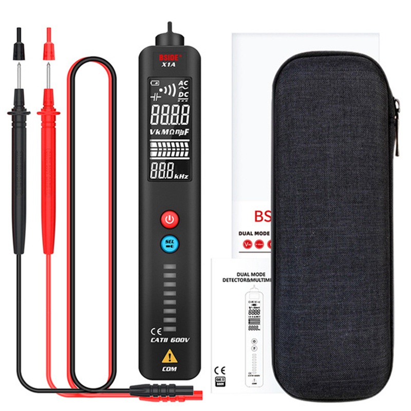 Máy Dò Điện Dung BSIDE X1A EBTN Màn Hình LCD 3 Dòng Có Thể Điều Chỉnh Độ Nhạy Không Tiếp Xúc