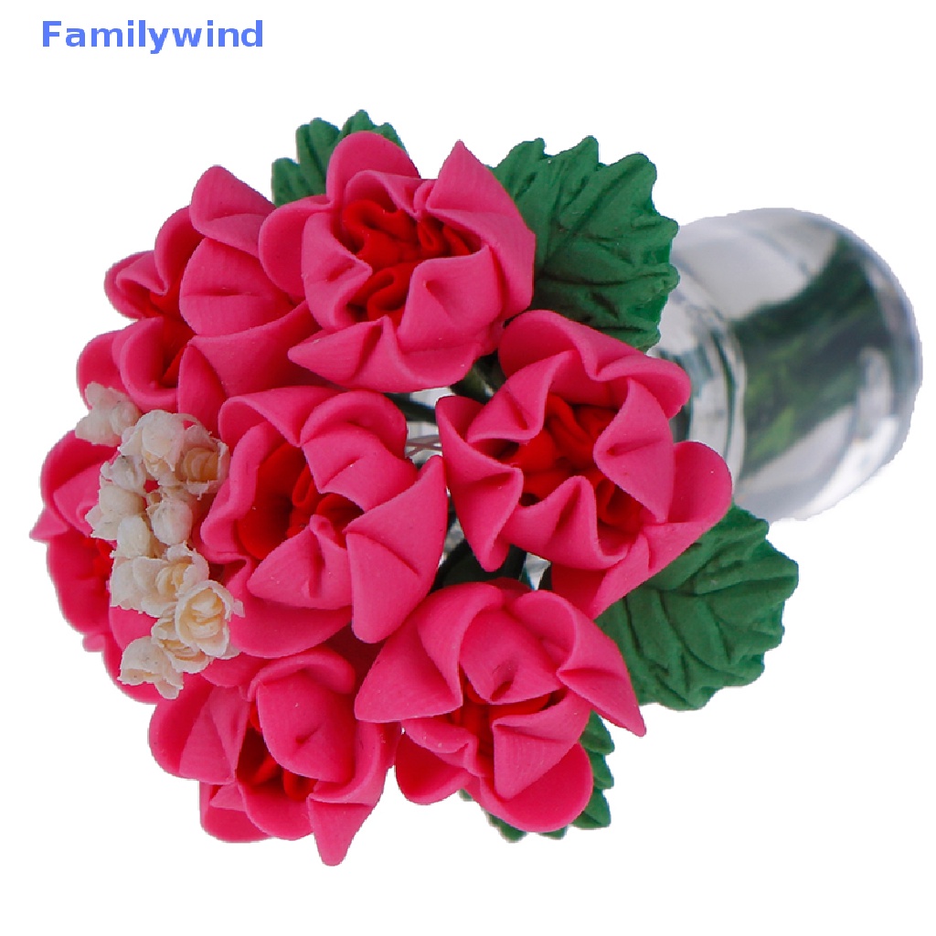 Chậu Hoa Mini Tỉ Lệ 1: 12 Trang Trí Nhà Búp Bê
