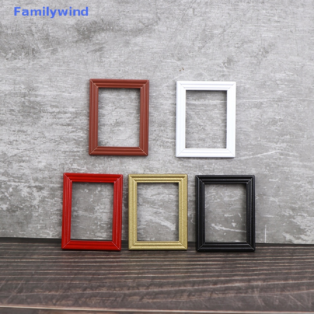 Khung Ảnh Mặt Gương Tỉ Lệ 1: 12 Trang Trí Nhà Búp Bê