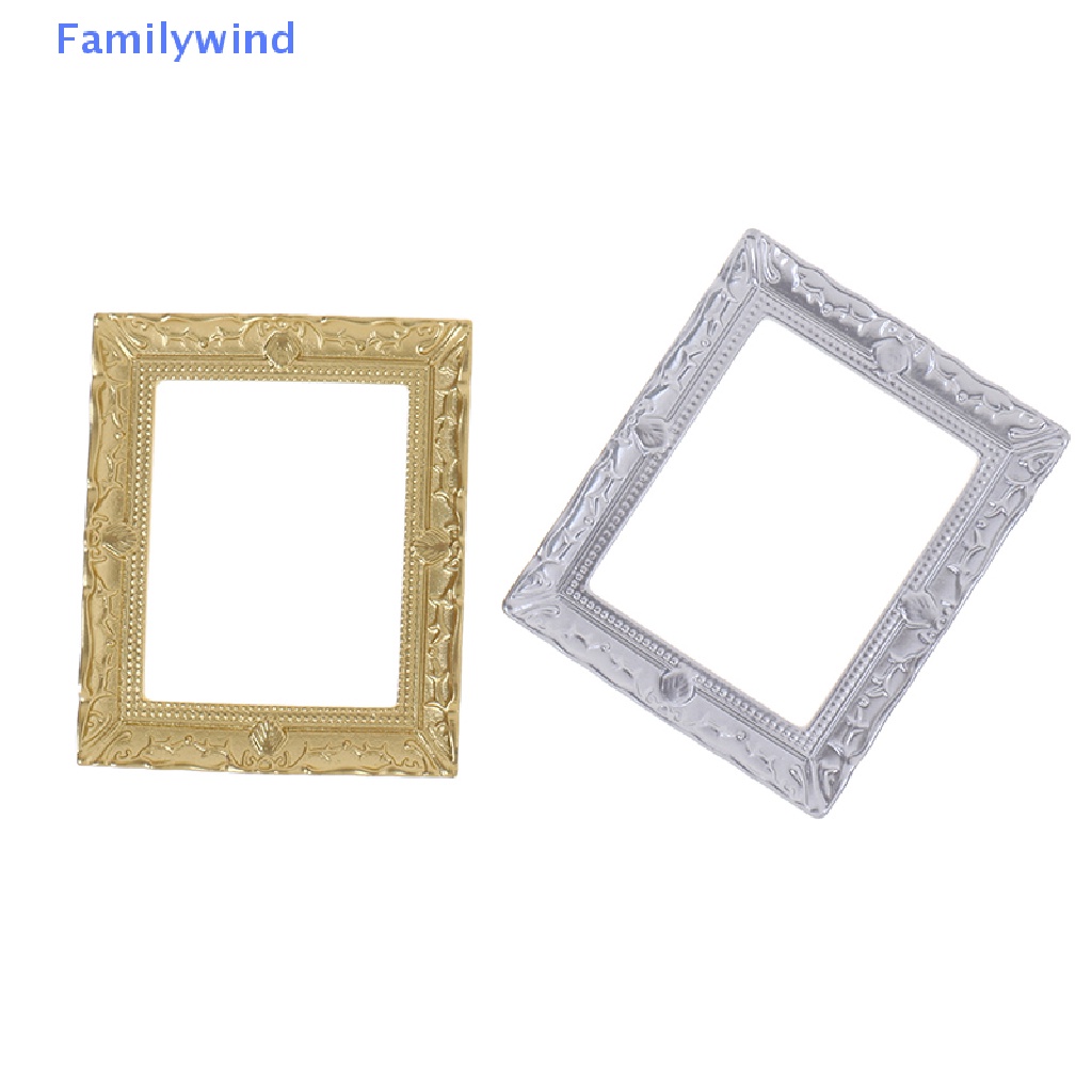 Mô Hình Khung Ảnh Bằng Nhựa Resin Tỷ Lệ 1 / 12 Trang Trí Nhà Búp Bê