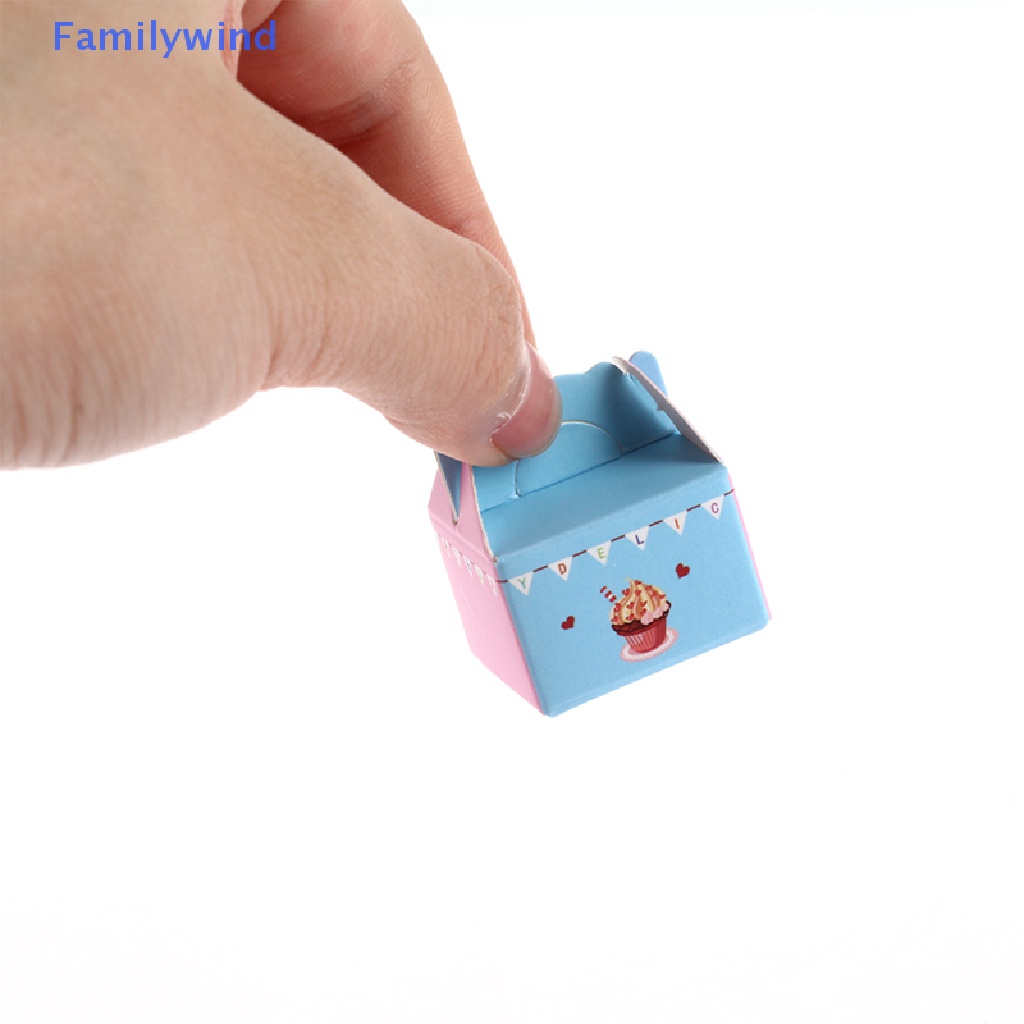 1 Set Bánh Trái Cây 1: 12 Trang Trí Nhà Búp Bê