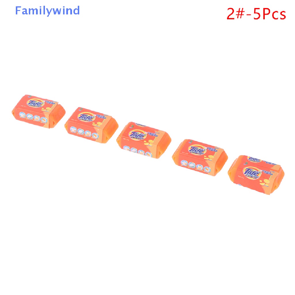 Set 5 Xà Phòng Mini Tỉ Lệ 1: 6 Trang Trí Nhà Búp Bê