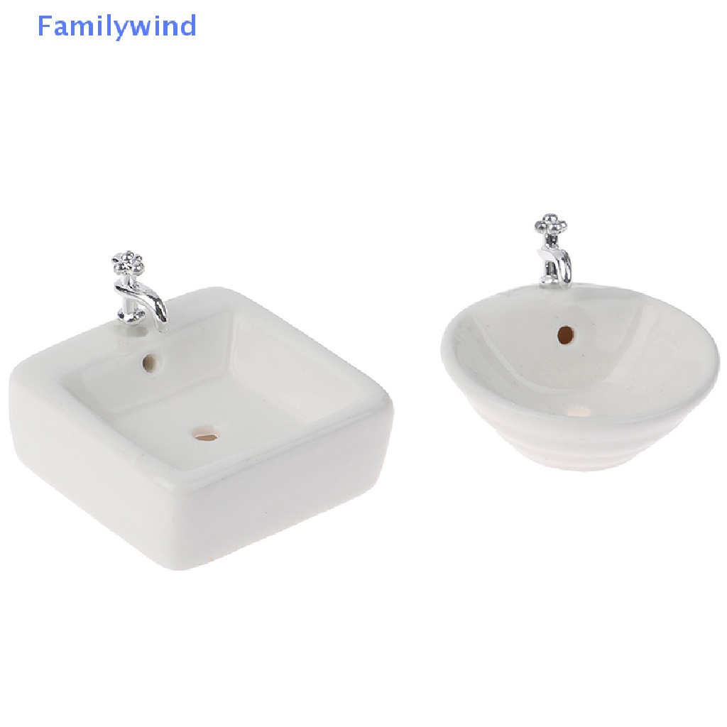 Chậu Rửa Bằng Gốm 1: 12 Trang Trí Nhà Búp Bê