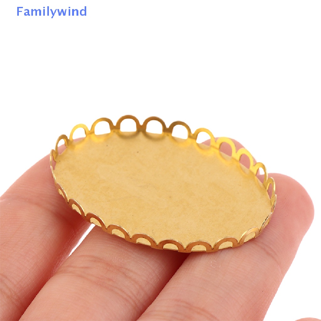 Set 2 Khay Kim Loại Mini Đựng Đồ Trang Trí Nội Thất Nhà Búp Bê