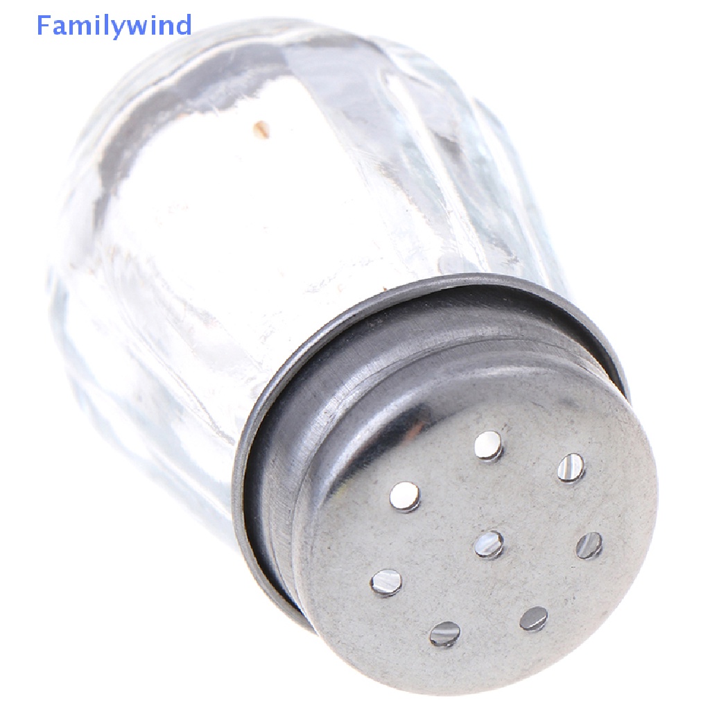 Set 2 Hũ Đựng Gia Vị Bằng Kính Thu Nhỏ 1: 6 Dùng Để Trang Trí Nhà Búp Bê