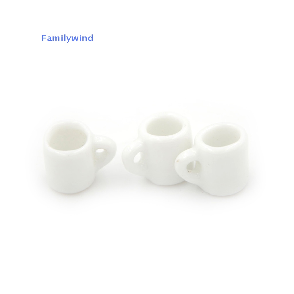 Set 3 Cốc Cà Phê Mini Xinh Xắn Cho Nhà Búp Bê