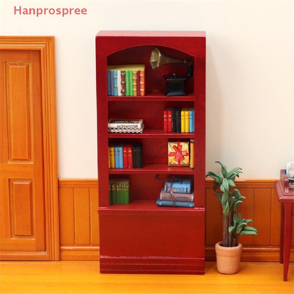 Mô Hình Kệ Sách 1: 12 Dùng Trang Trí Nhà Búp Bê