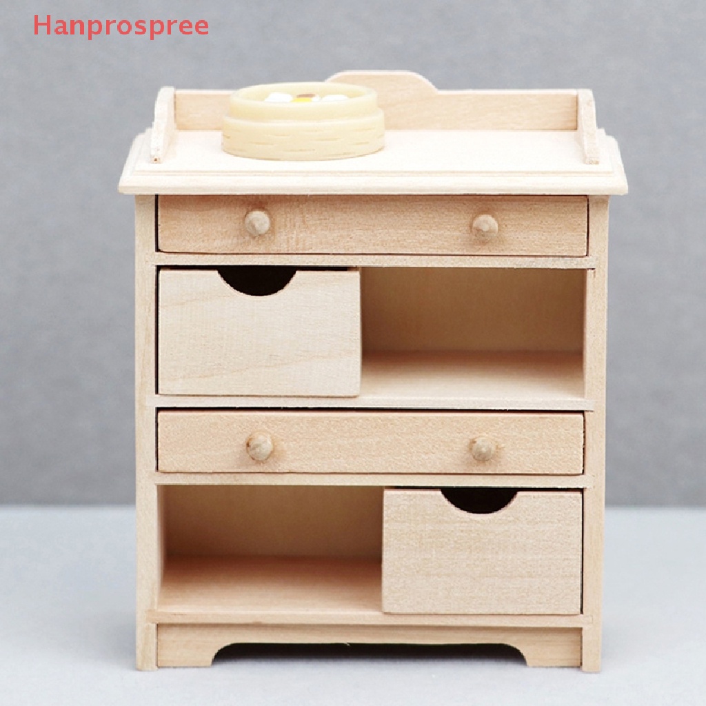 Tủ Đựng Đồ Mini Tỉ Lệ 1: 12 Trang Trí Nhà Búp Bê