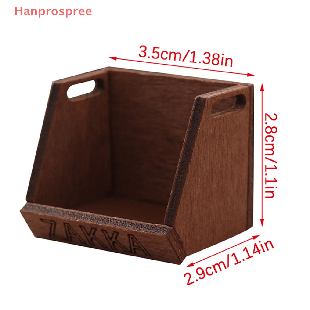 1 Giỏ Đựng Trái Cây / Thức Ăn Trang Trí Nhà Búp Bê 1: 12