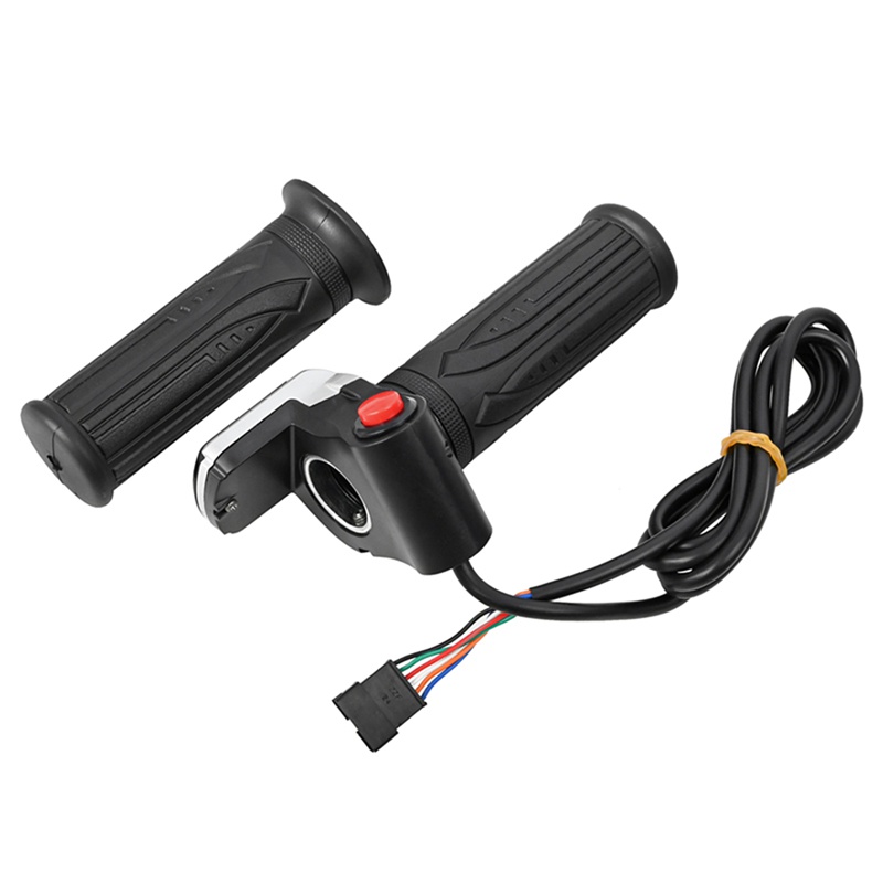 Tay Ga Xe Đạp Điện Có Màn Hình LCD Hiển Thị 36V