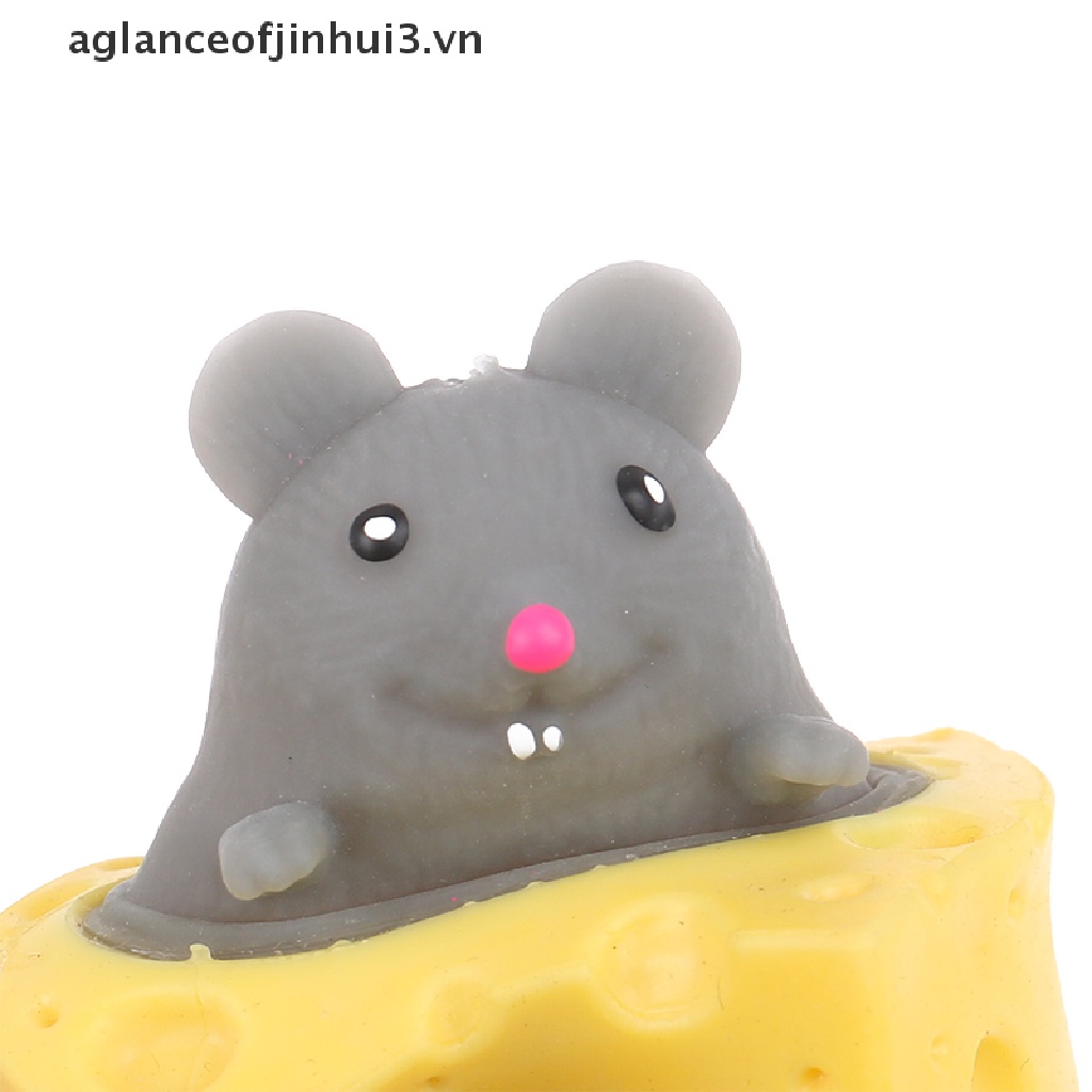 Đồ Chơi Nắn Bóp Giúp Giải Tỏa Căng Thẳng Hình Chú Chuột Vui Nhộn