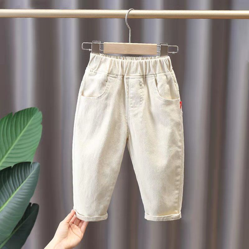 Quần Dài Thời Trang Xuân Thu Phong Cách Hàn Quốc Dành Cho Bé Trai