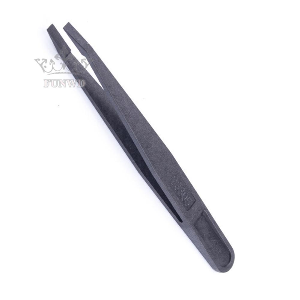 【FUNWD】Anti-Static Carbon -Tweezers Precision/ Maintenance Industrial/ Repair Tool