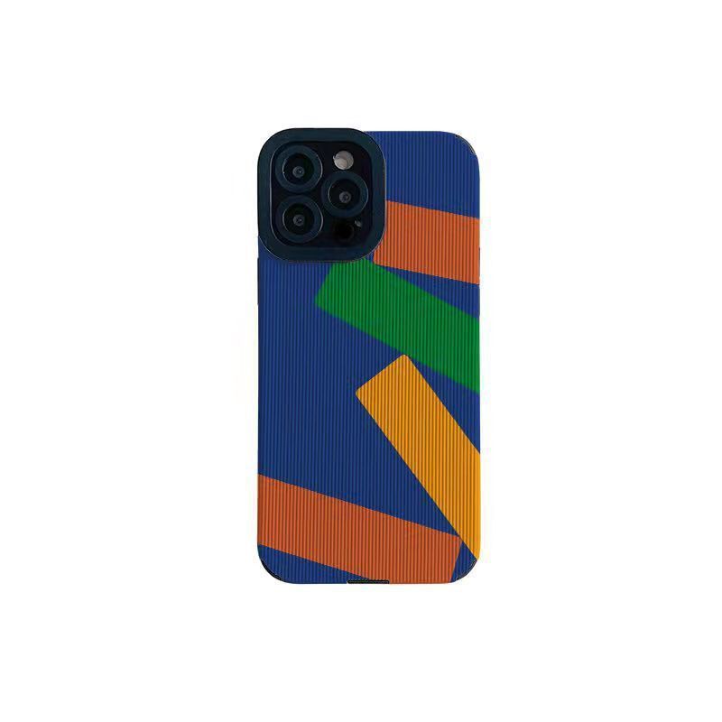 Ốp Điện Thoại TPU Mềm Kết Cấu Khối Chống Trượt Chống Sốc Cho iPhone 14 Pro Max 13 Mini 12 11 Pro X XS XR 7 8 Plus SE Sự Bảo Vệ