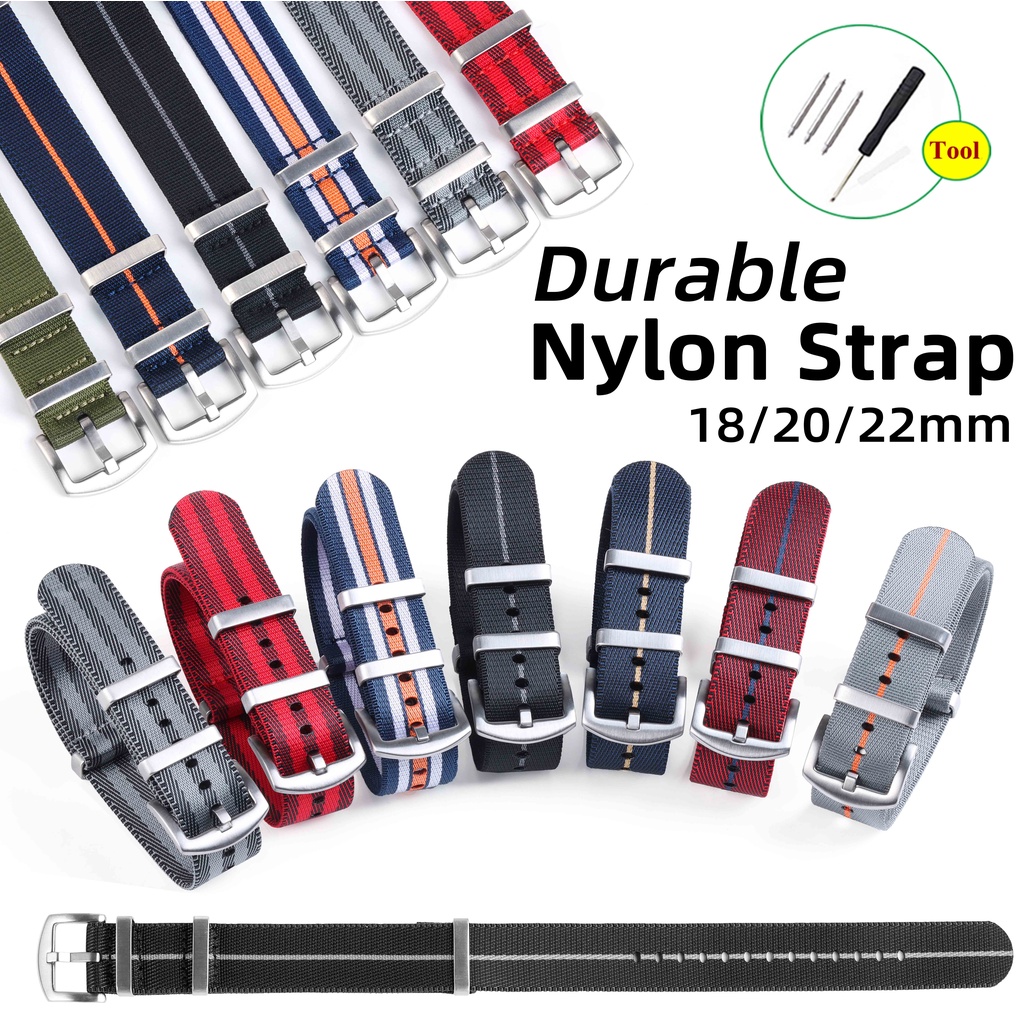 Dây Đeo Đồng Hồ Bằng Nylon Và Nylon Họa Tiết One Piece Dành Cho Nam Nữ