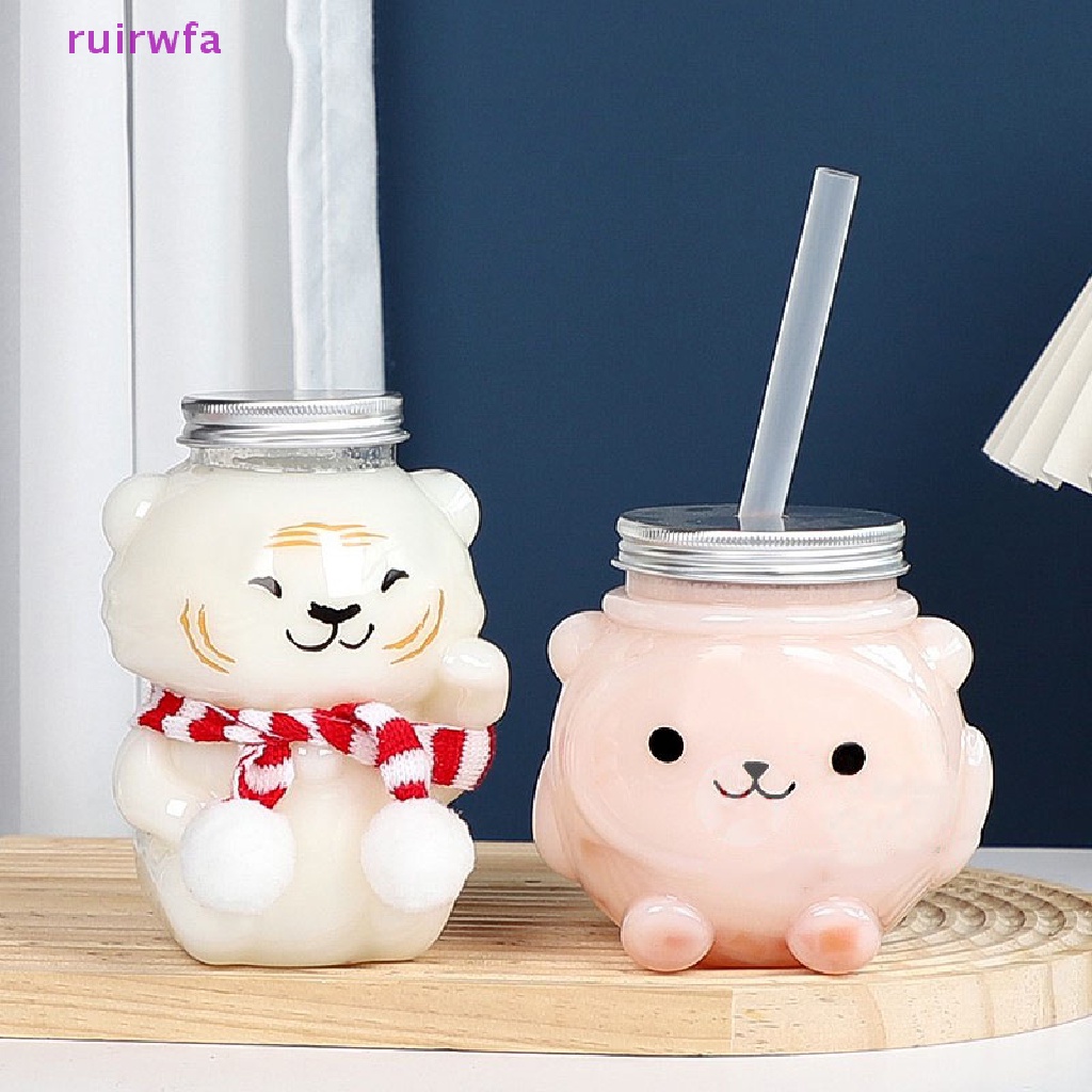 Bình Nước 500ml Thiết Kế Hình Gấu Dễ Thương Mới