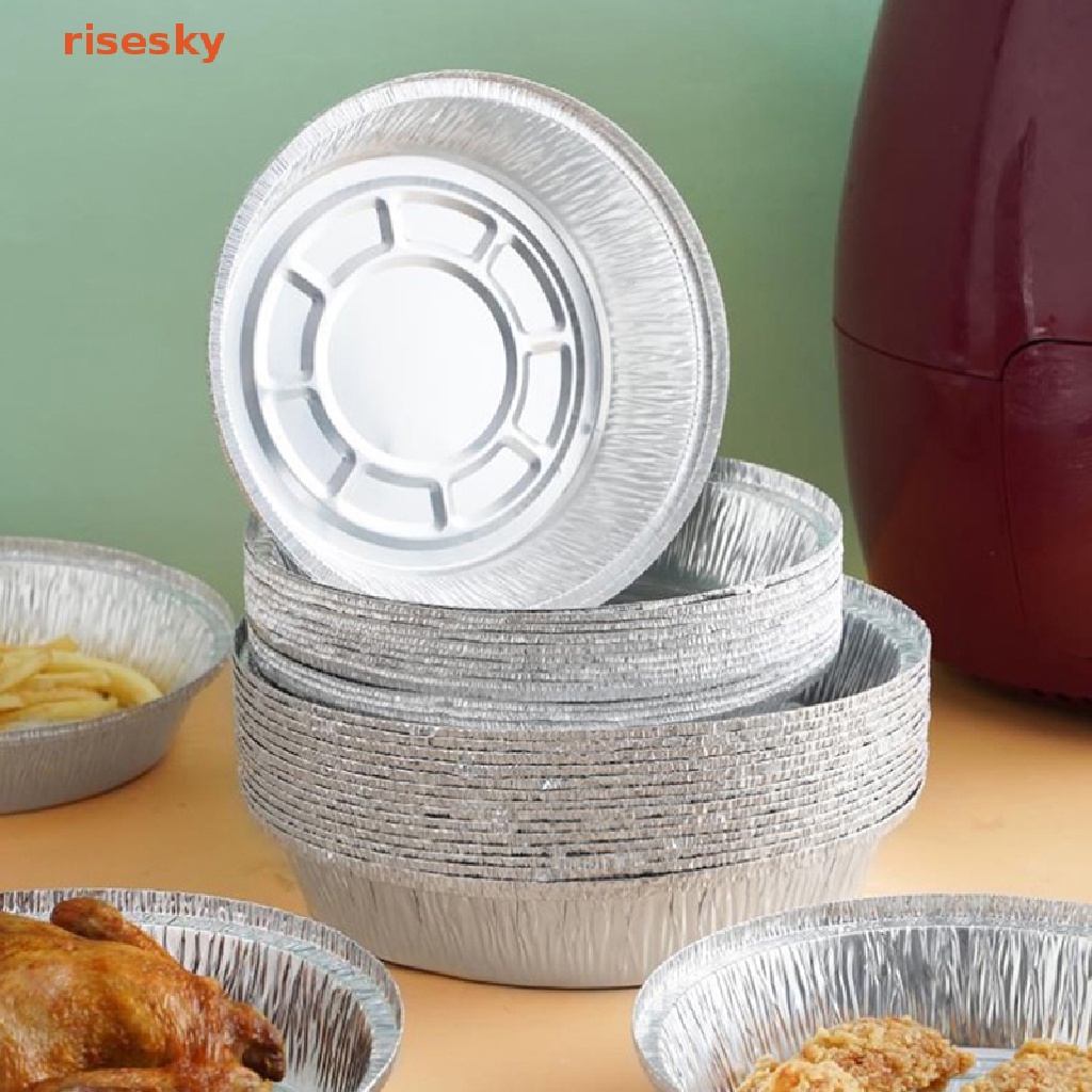 Set 10 Khay Thiếc Tròn 6 / 7 / 8 / 9 inch Nướng Bánh