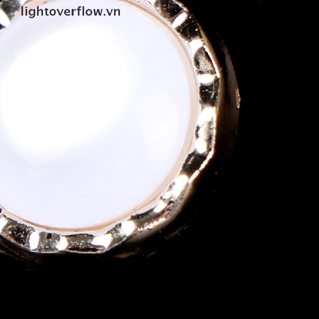 Set 10 Nút Ngọc Trai Dùng Trang Trí Áo Sơ Mi