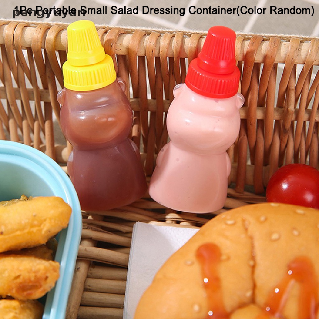 [pengyuyan] 1 Hộp Đựng Dầu / Cà Chua / Nước Sốt / Dầu / Mật Ong Mini Di Động Tiện Lợi [Mới]
