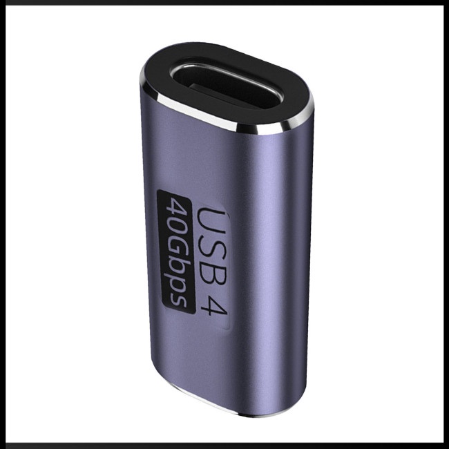 Đầu Nối Chuyển Đổi Type-C 4.0 40gbps Pd100w Sạc Nhanh Cho Thunderbolt 4