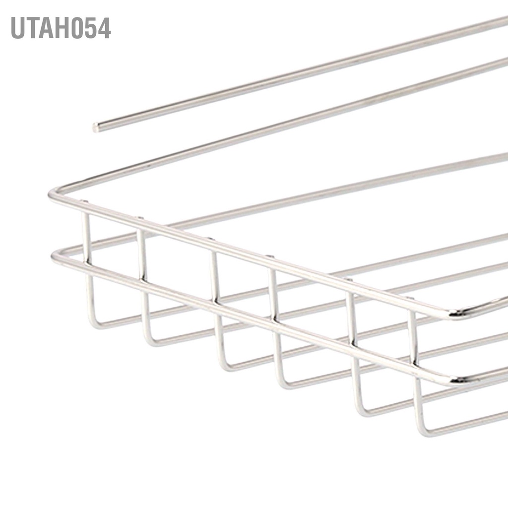 Utah054 Giá để trứng tủ lạnh Loại ngăn kéo bằng thép không gỉ đỡ hộp đựng Cung cấp hộ gia đình