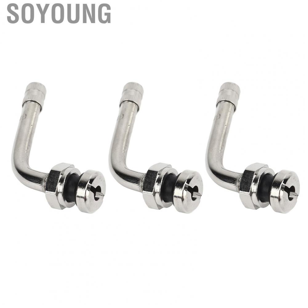 Soyoung TR554D  Metric Aluminum Wheel Truck Valve Tire Stems Alumium for 9.7mm Hole