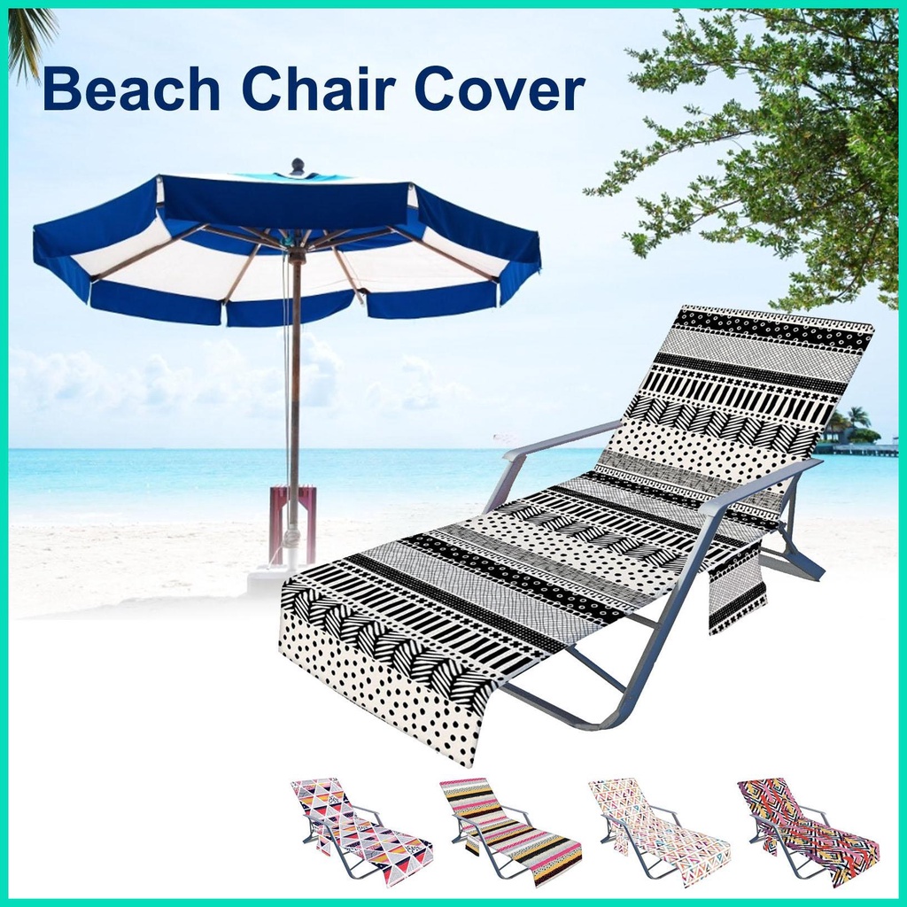 Vỏ Bọc Ghế Ngồi Hồ Bơi Bằng Sợi Micro Mềm Mại Thấm Hút Nước Nhanh Khô Phong Cách Bohemian Tiện Dụng