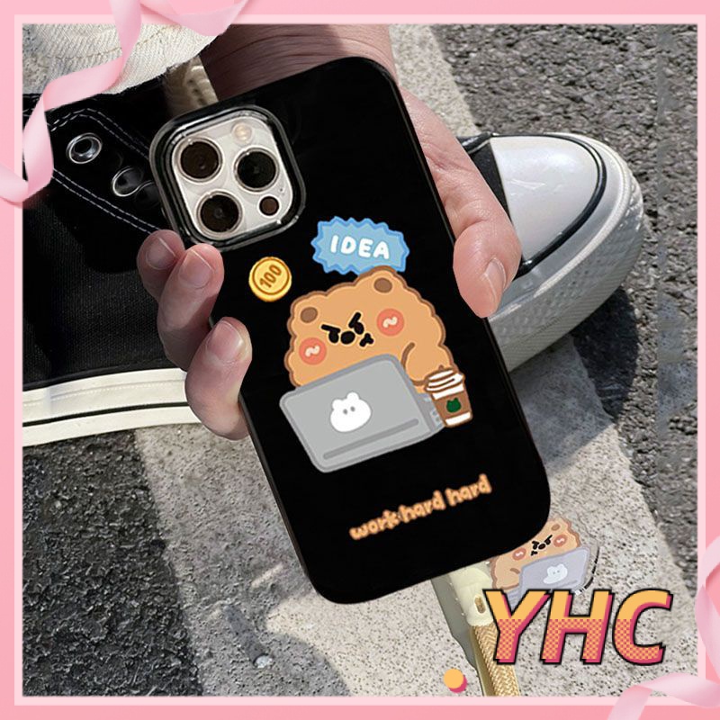 Ốp Lưng iPhone Kiếm tiền, làm việc, gấu bông, thạch Silicone, vỏ mềm Cho Iphone 6 / 6S / 6splus / se / 7 / 7plus / 8 / 8plus / X / xs / xsmax / 11 / 12 / 13 / 14 / Plus / pro / pro max-516