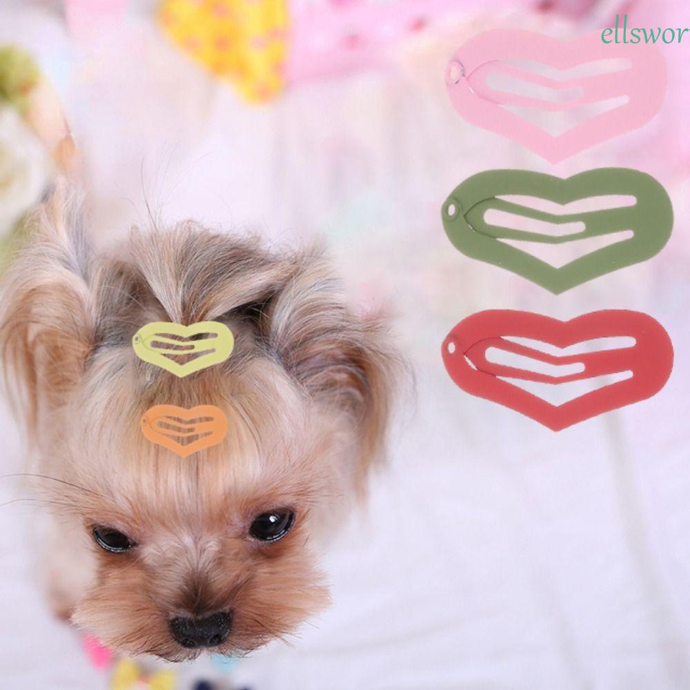 Set 15 Kẹp Tóc Hình Chú Chó Nhiều Màu Dễ Thương