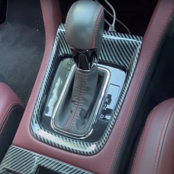 1 Đề Can Sợi Carbon Dán Bảng Điều Khiển Trung Tâm Chống Bụi Cho Subaru WRX / WRX STI 2015-2020