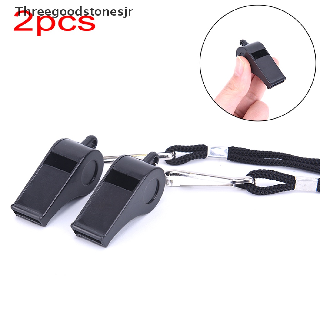 Set 2 Còi Thổi Huấn Luyện Thể Thao Có Dây Đeo JR