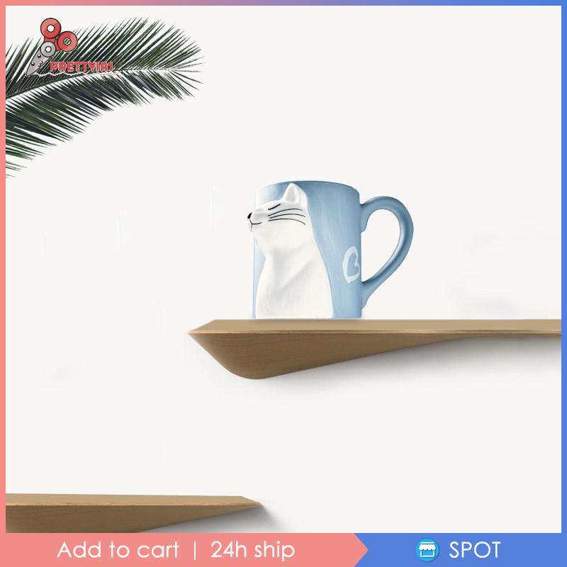 [Prettyia1] Cốc Uống Trà / Cà Phê Hình Mèo Đáng Yêu Dùng Làm Quà Tặng Đám Cưới