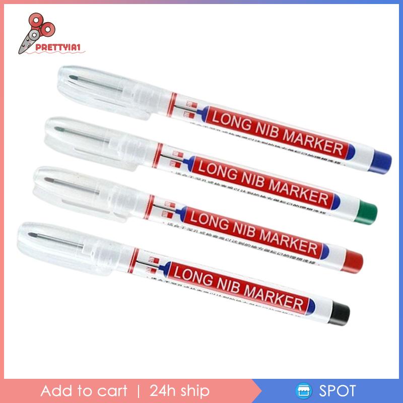 Set 1 / 4 Bút Đánh Dấu Đầu Dài Chuyên Dụng Cho Thợ Mộc
