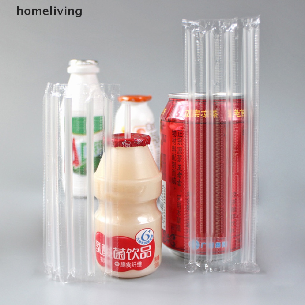 Bộ 500 Ống Hút Nhựa Mỏng Đầu Nhọn Trong Suốt Dùng Một Lần DIY